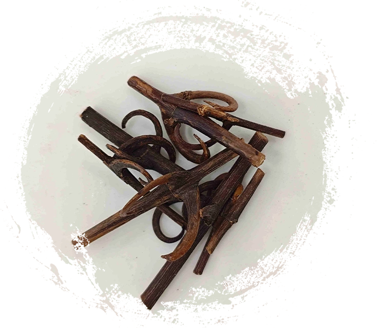 ブドウをフック